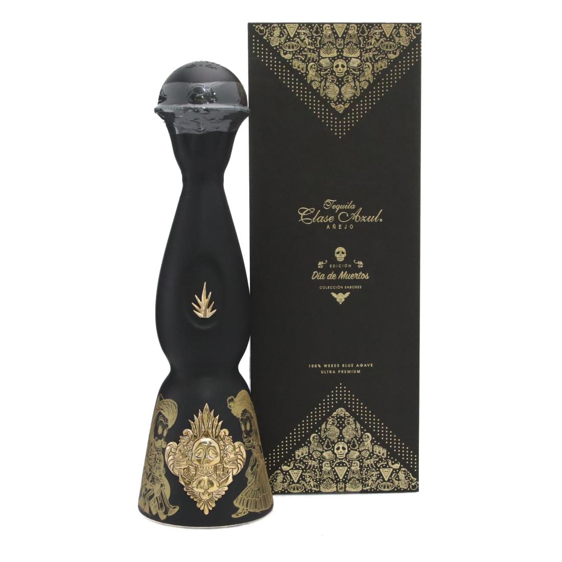 Clase Azul Añejo Edición Día de Muertos Tequila, American whiskey & American oak Cask, 2021, 40% whisky bottle