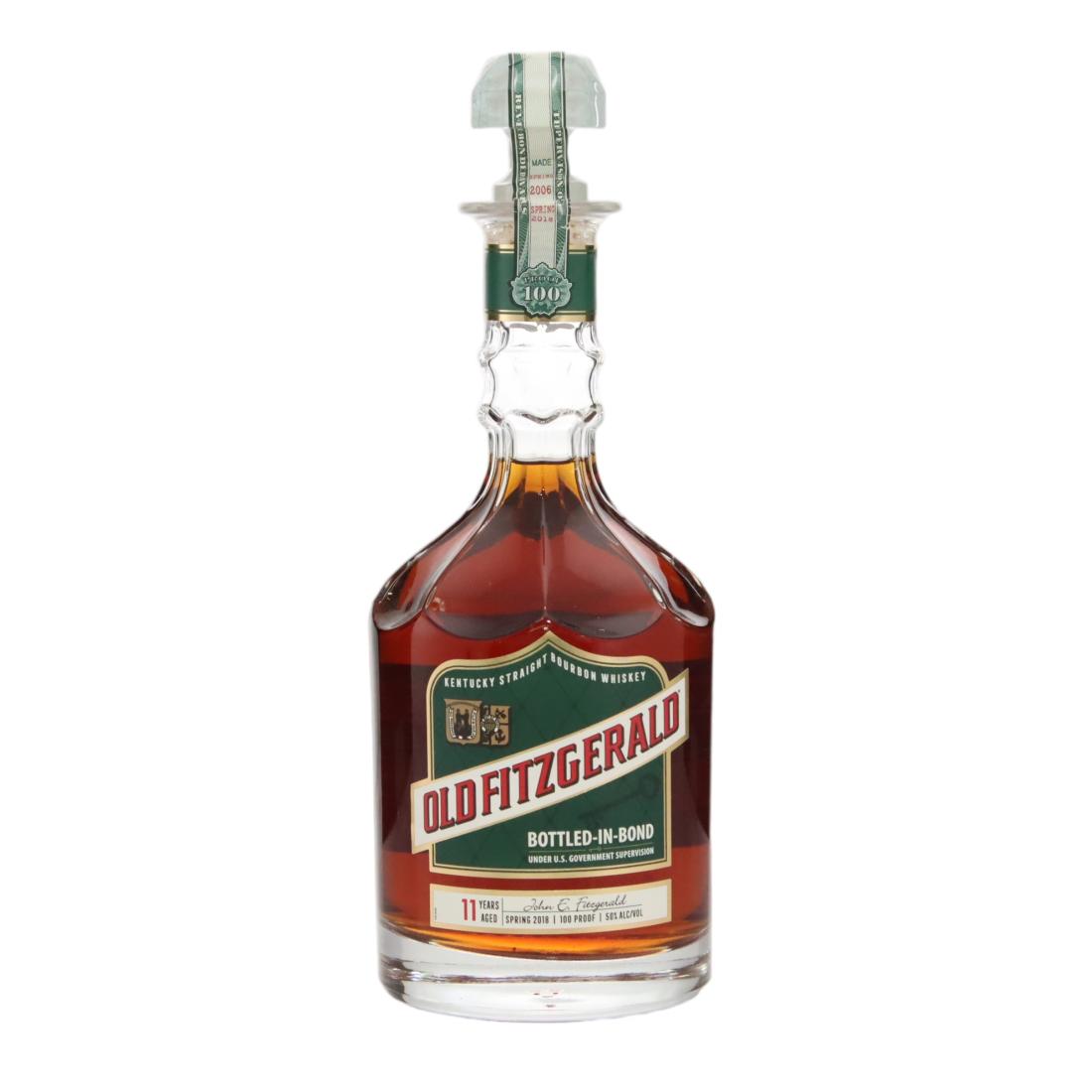 Old Fitzgerald Bottled in Bond 11 Year Old, Spring 2018, 2018, 50% whisky bottle