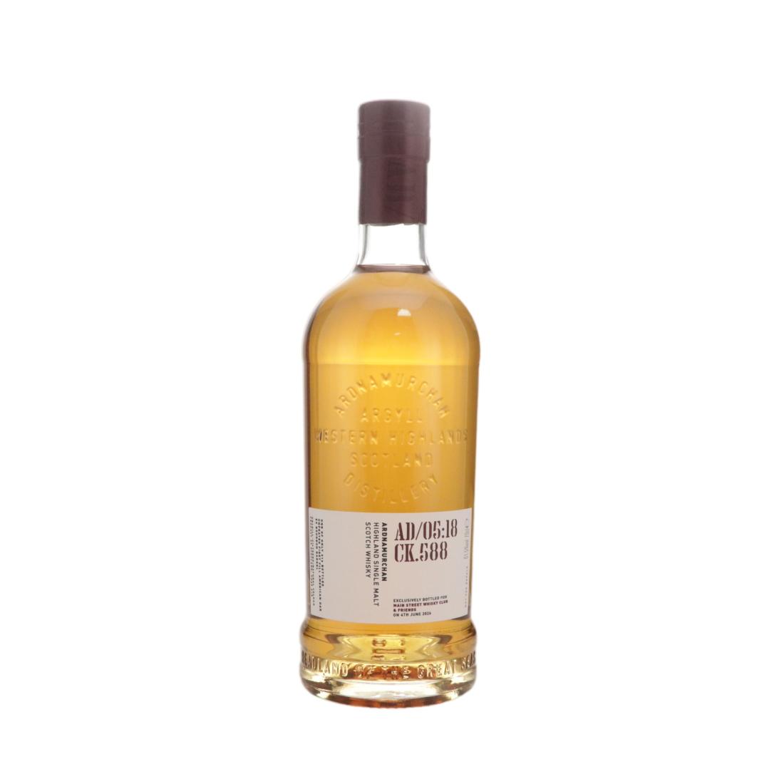 Ardnamurchan AD/05:18 8 Year Old, Cask #588, 2026, 61.5% whisky bottle