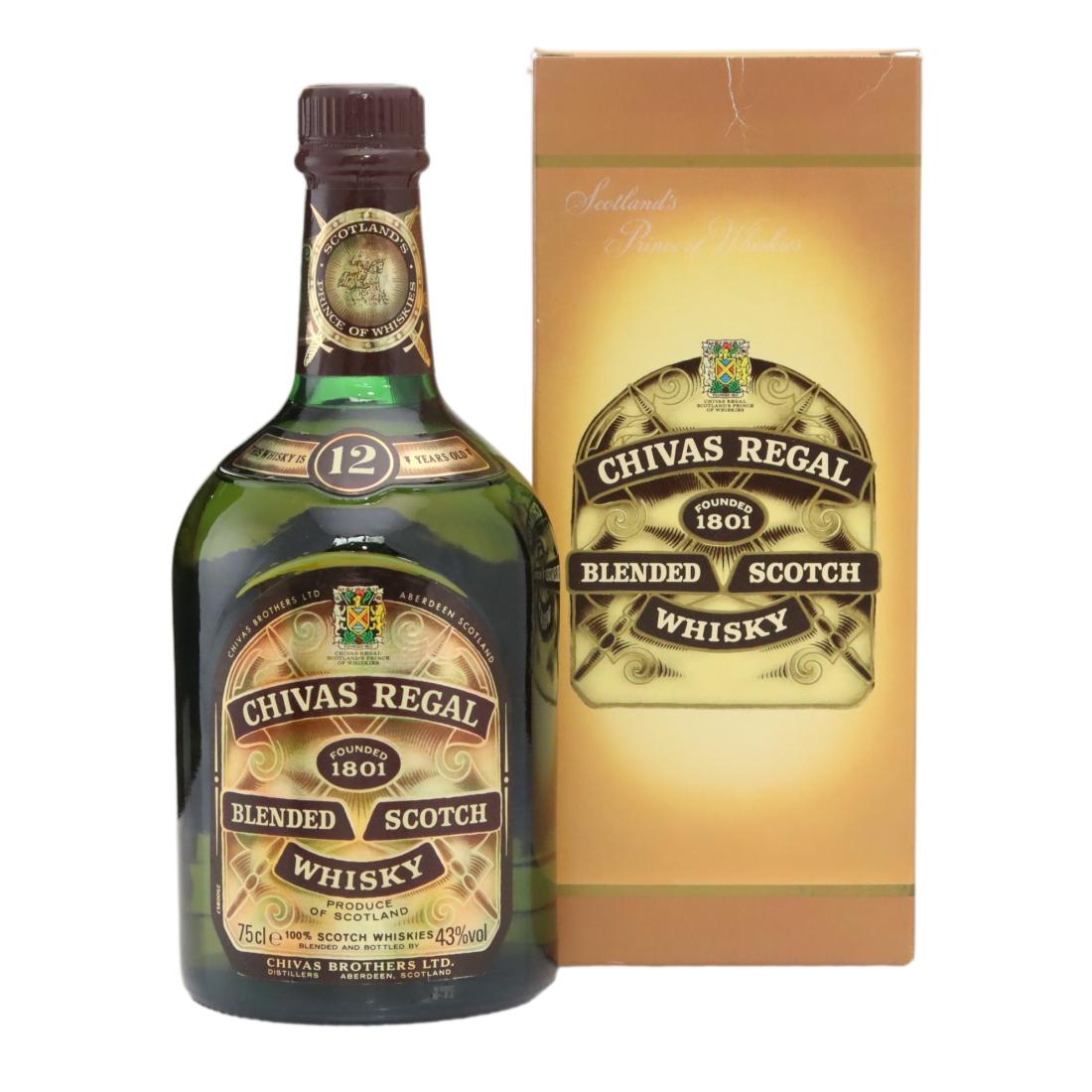 Chivas Regal Silver Jubilee Paisley 12 Year Old, 1990, 43% whisky bottle