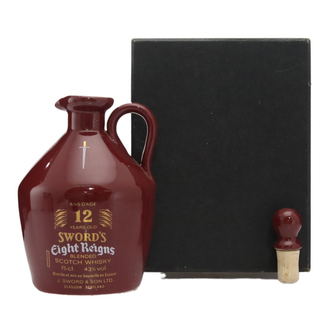 Sword's Eight Reigns 12 Year Old, 43% whisky bottle