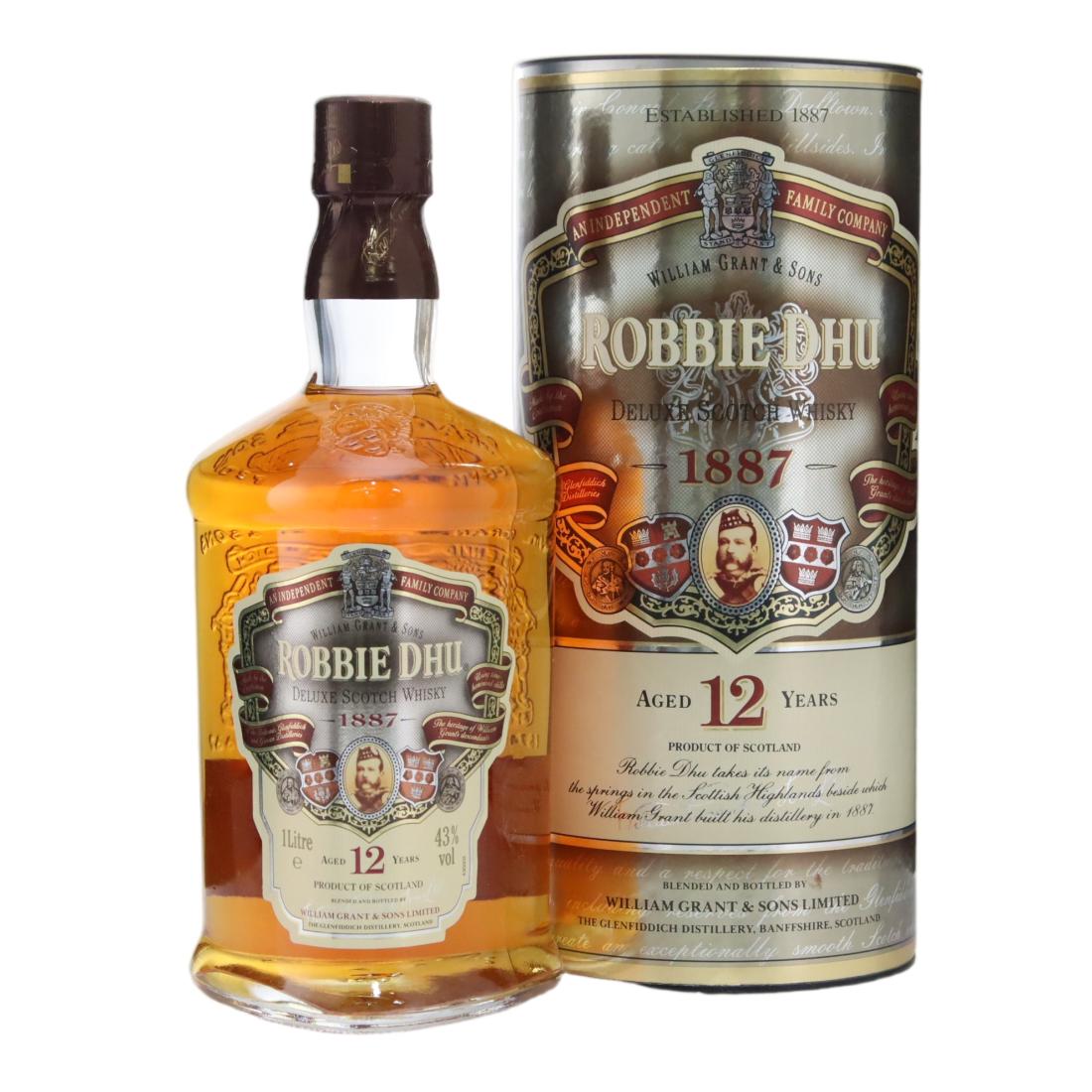 Robbie Dhu Deluxe 12 Year Old, Oak Cask, 1997, 43% whisky bottle