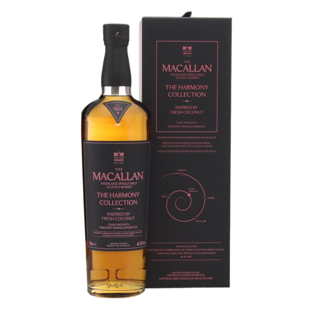 Macallan X Timespirit The Harmony Collection Inspired By Fresh Coconut