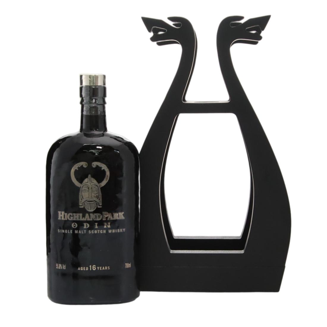 Highland Park 16 Years Old Odin Valhalla Collection, Sherry & Hogshead Cask, 2015, 55.8% whisky bottle