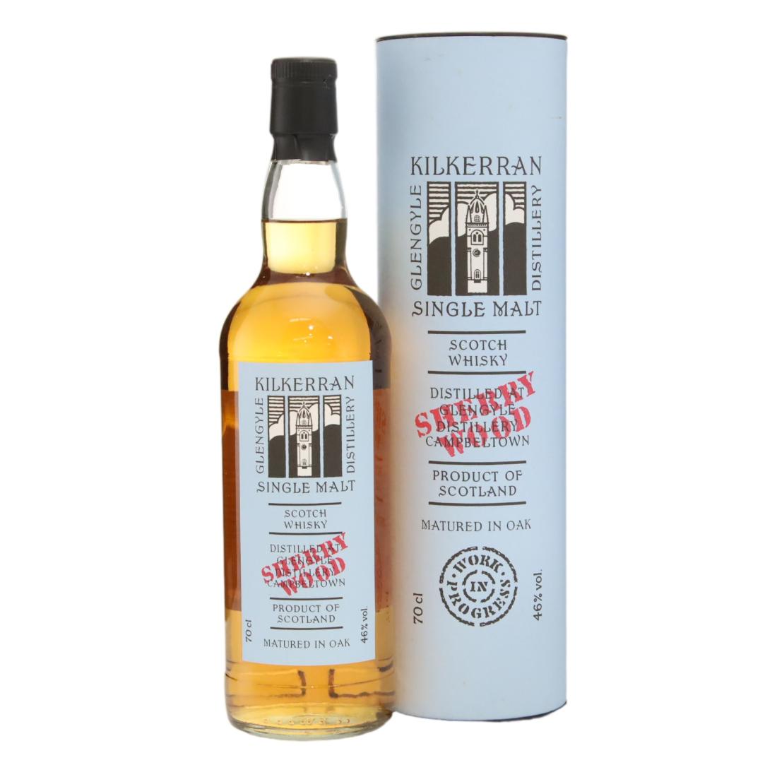 Kilkerran Work in Progress No. 5 Sherry Wood 9 Year Old, Sherry Cask, 2013, 46% whisky bottle