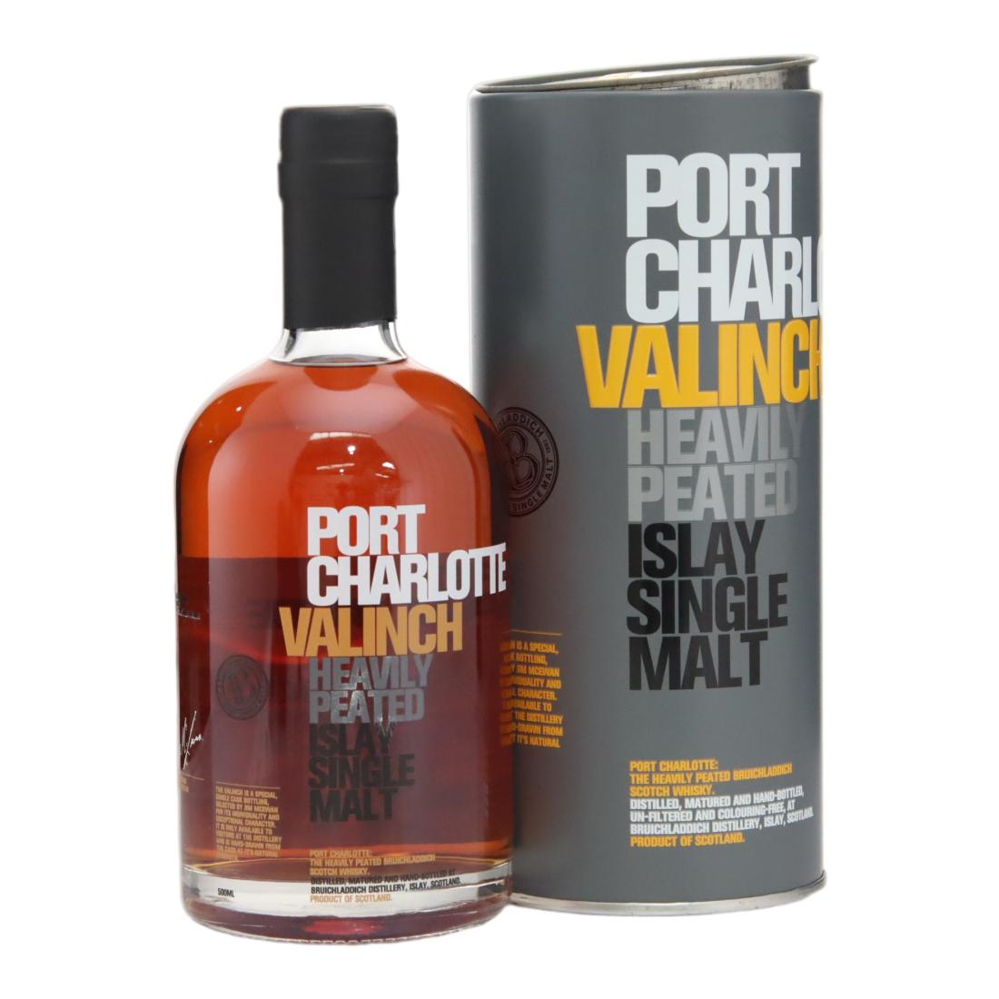 Port Charlotte Cask Exploration 02 Valinch Gorag 11 Year Old, Pessac-Léognan Red Wine Cask, Cask #637, 2015, 62% whisky bottle