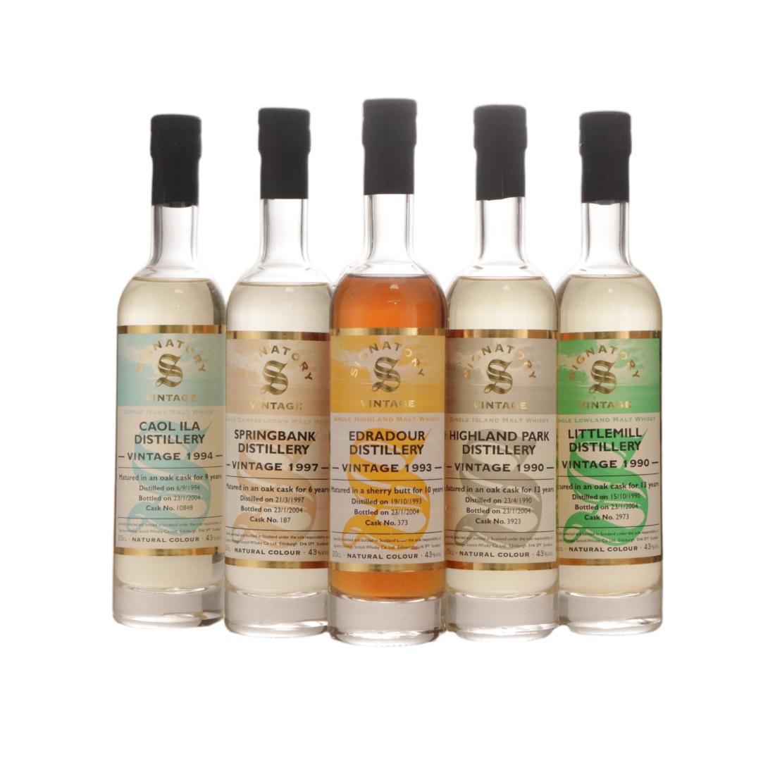 Signatory Vintage Single Malt Selection, 43% whisky bottle
