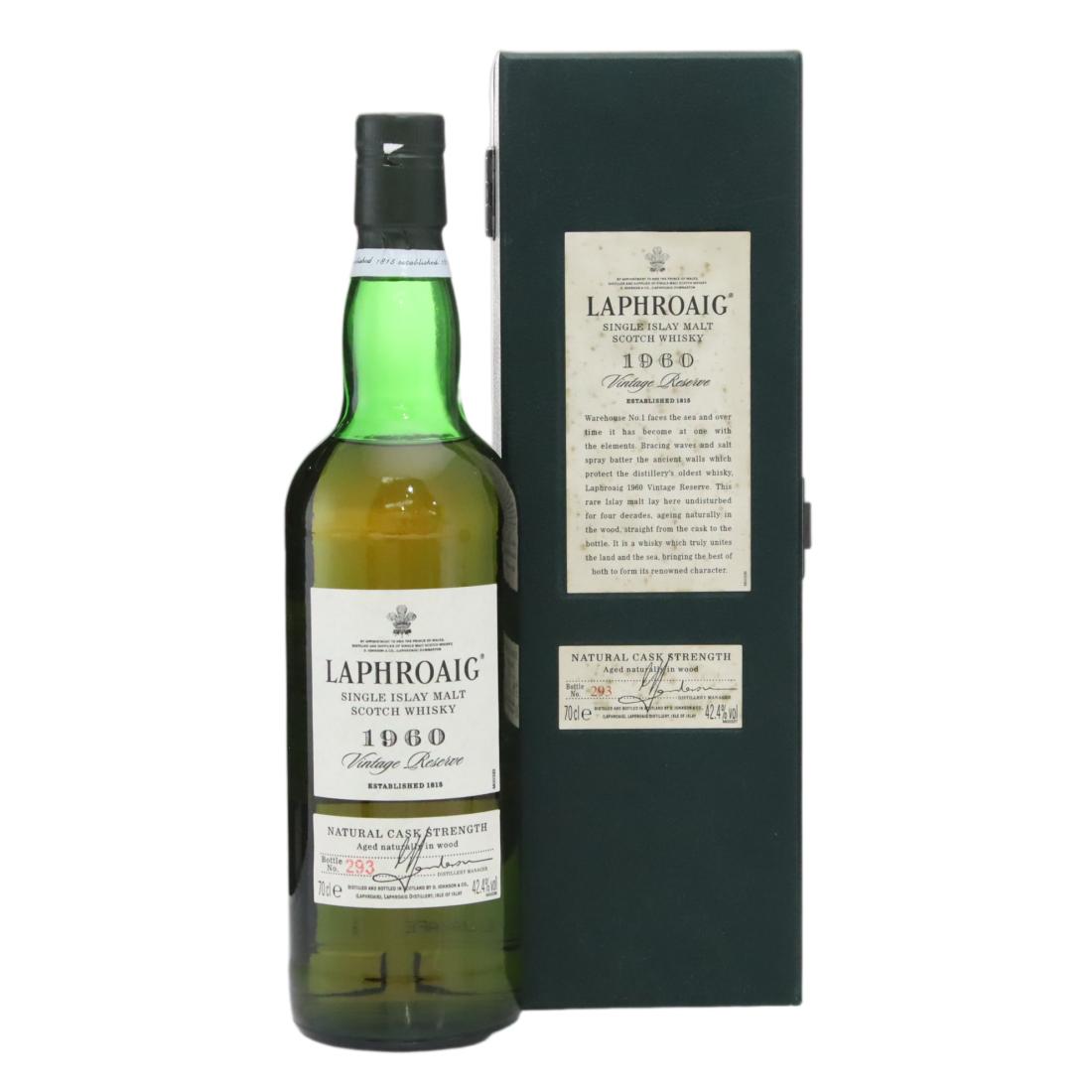 Laphroaig Vintage Reserve 40 Year Old, 2000, 42.4% whisky bottle