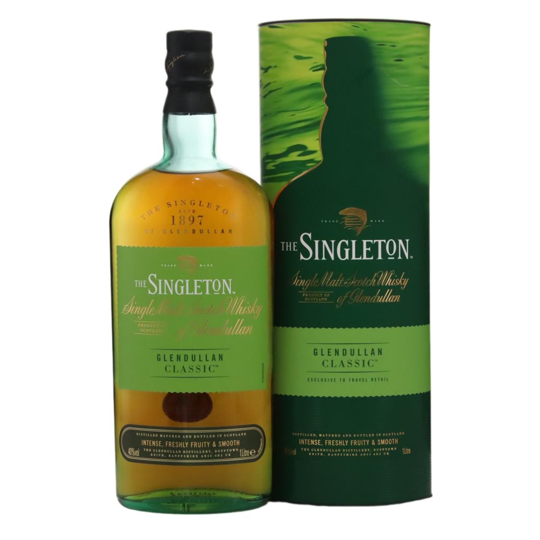 Singleton of Glendullan Classic, 2017, 40% whisky bottle