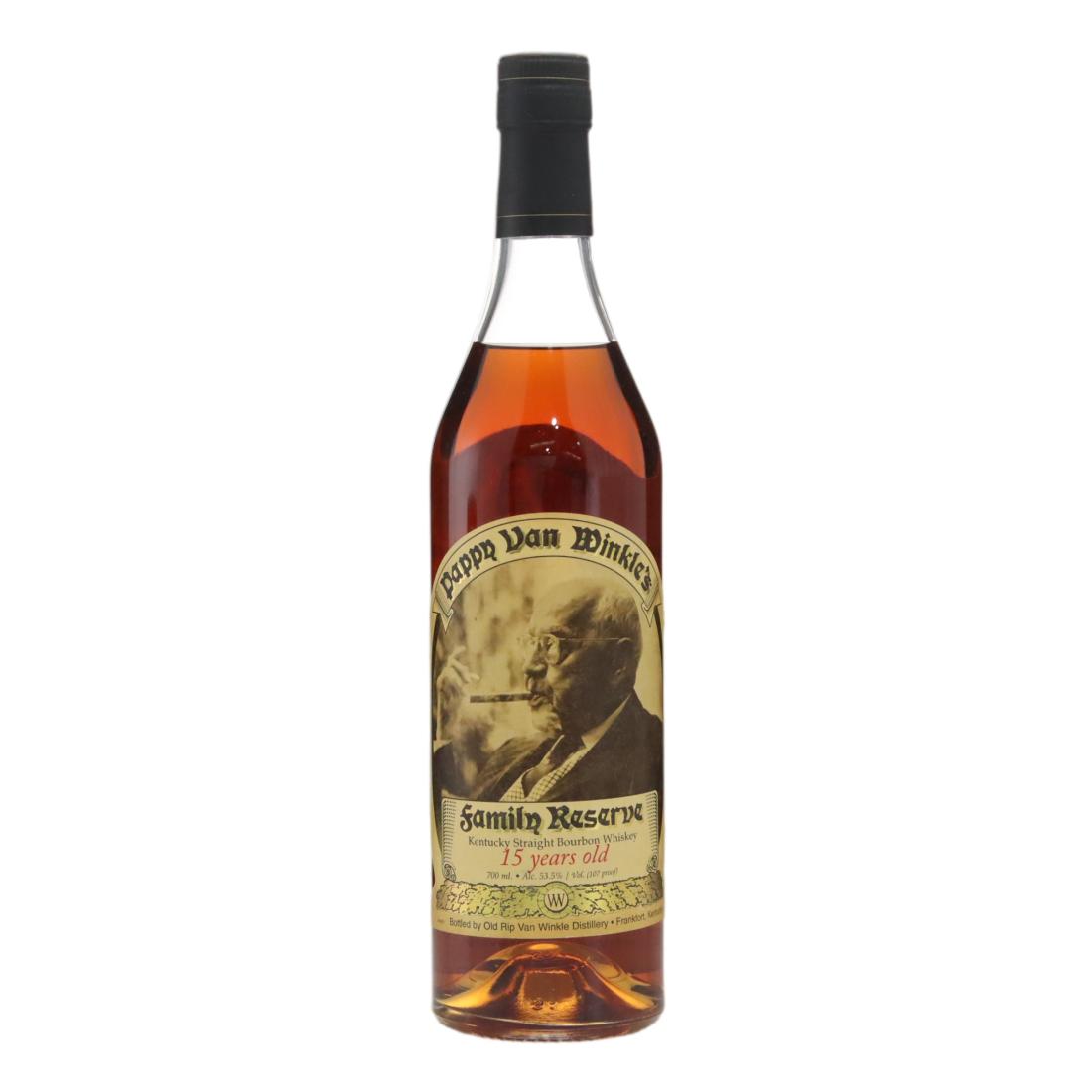 Pappy Van Winkle Family Reserve 15 Year Old, 2008, 53.5% whisky bottle