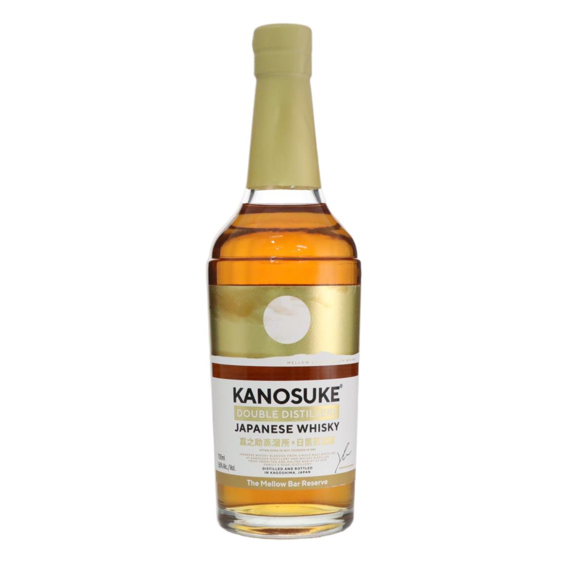 Kanosuke Double Distillery The Mellow Bar Reserve, Mizunara Cask, 2024, 58% whisky bottle