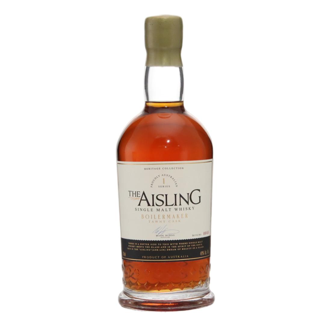 Aisling Heritage Collection Boilermaker Tawny Cask Series 1, Tawny Port Cask, 2020, 49% whisky bottle