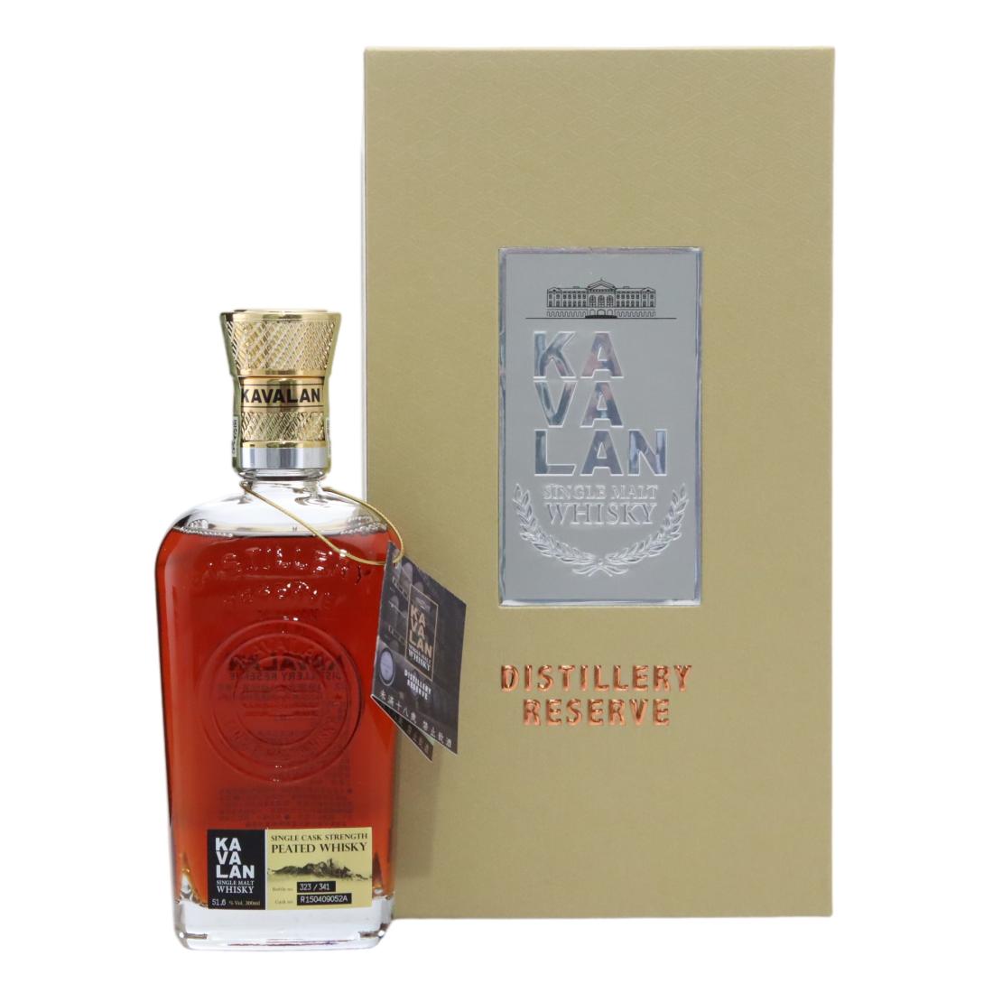 Kavalan Distillery Reserve Peated Whisky 7 Year Old, Peaty Whisky Cask Cask, Cask #R150409052A, 2022, 51.6% whisky bottle
