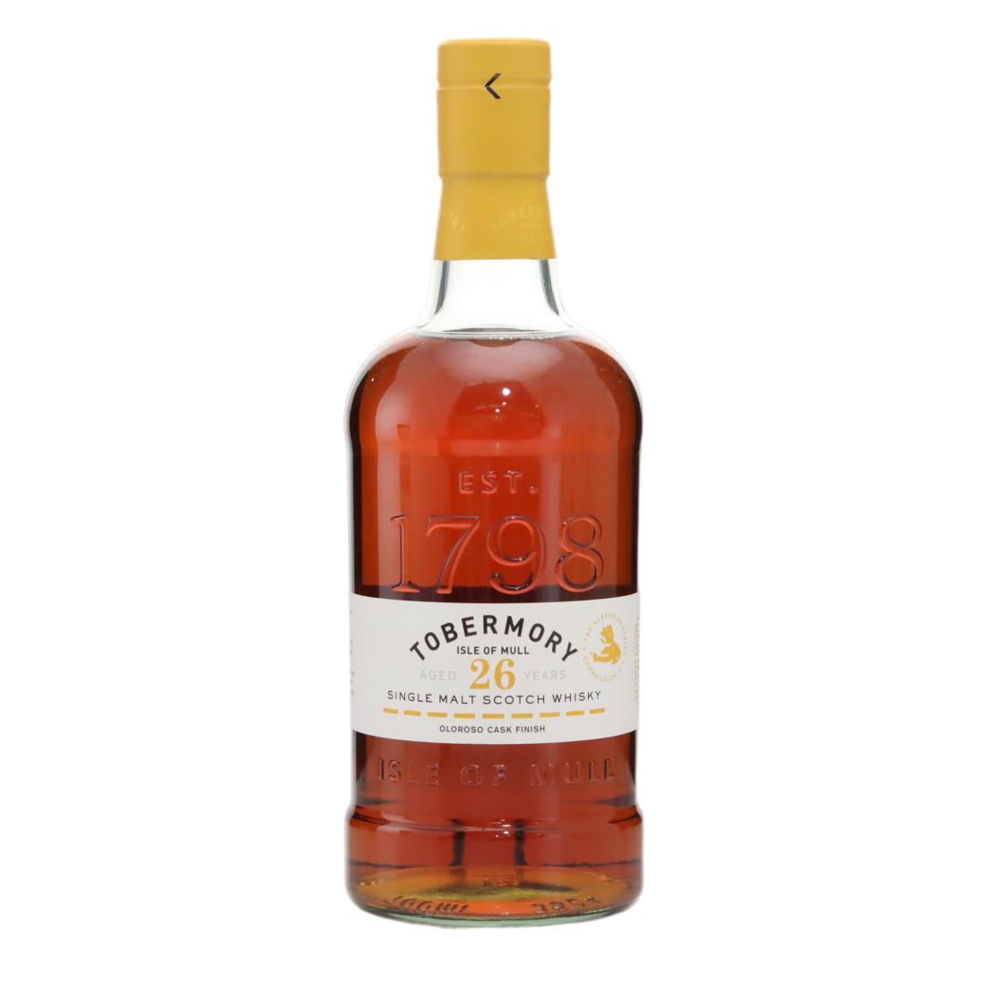 Tobermory Hebridean Series Expression 4 26 Year Old, Bourbon & Sherry Cask, 2024, 49.2% whisky bottle