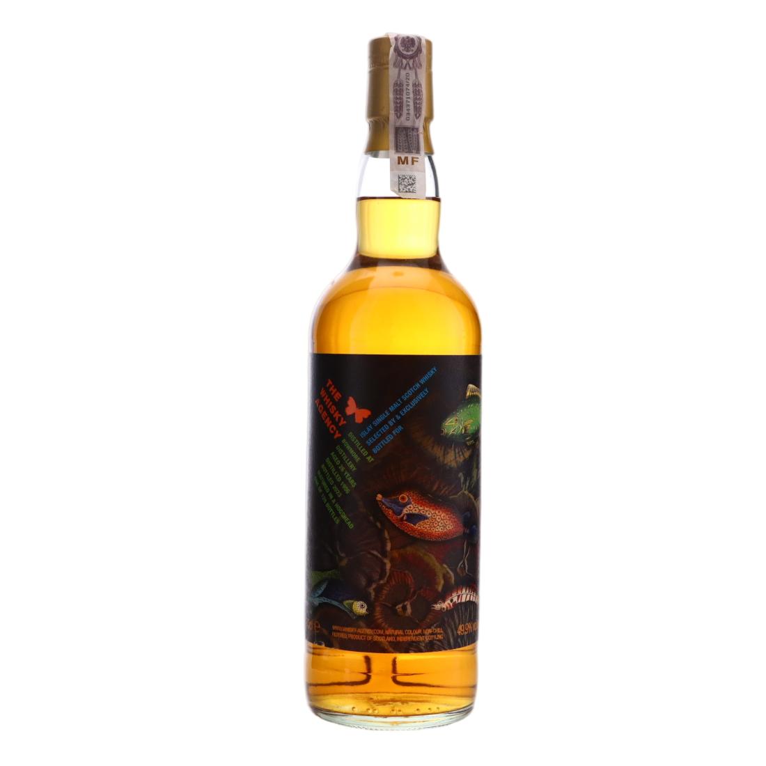 Bowmore 26 Year Old, Refill Hogshead Cask, 1996, The Whisky Agency, 49.9% whisky bottle