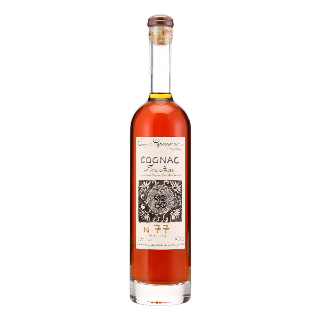 Grosperrin No. 77 Fins Bois, 2022, 40.5% whisky bottle