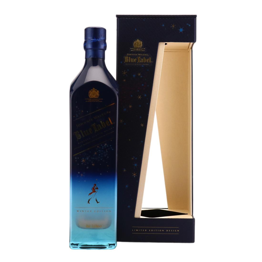 Johnnie Walker Blue Label Winter Edition, Bourbon & Sherry Cask, 2016, 40%, 1L whisky bottle
