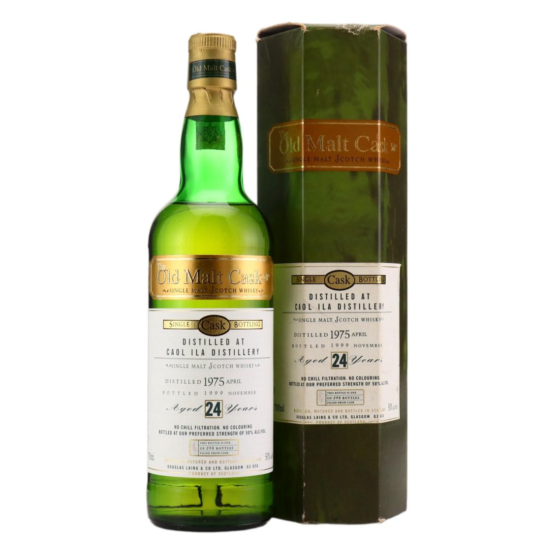 Caol Ila 24 Year Old, 1975, Douglas Laing, 50% whisky bottle