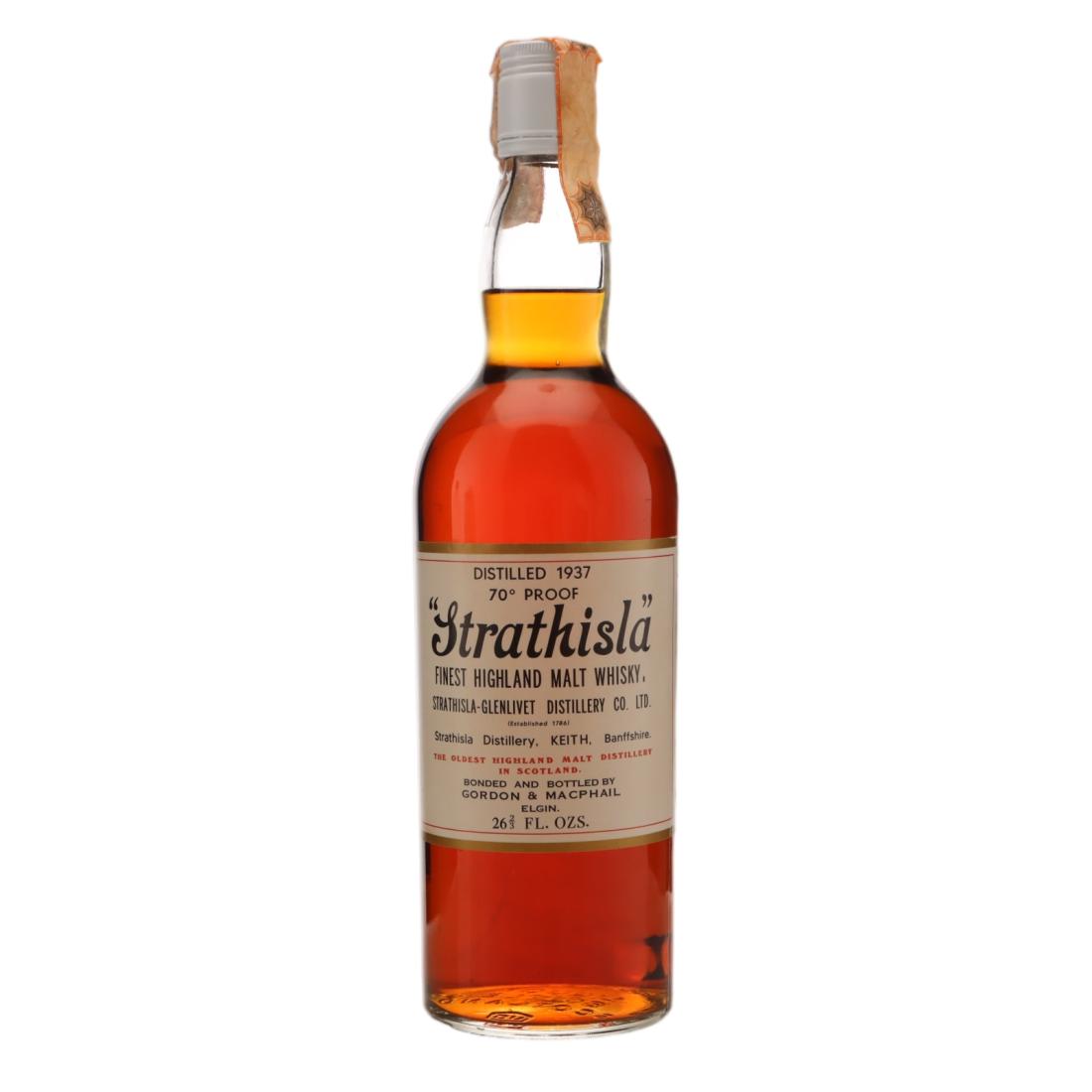 Strathisla 1937, Gordon & MacPhail, 40%, 76cl whisky bottle