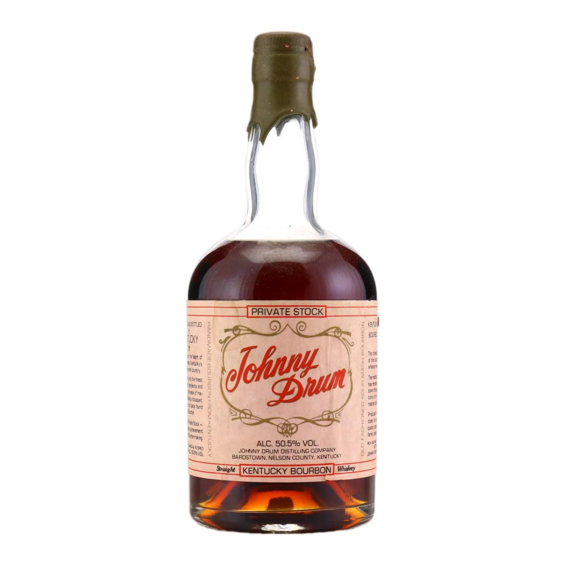 Johnny Drum Private Stock Straight Bourbon 15 Year Old, New American Oak Cask, 50.5% whisky bottle