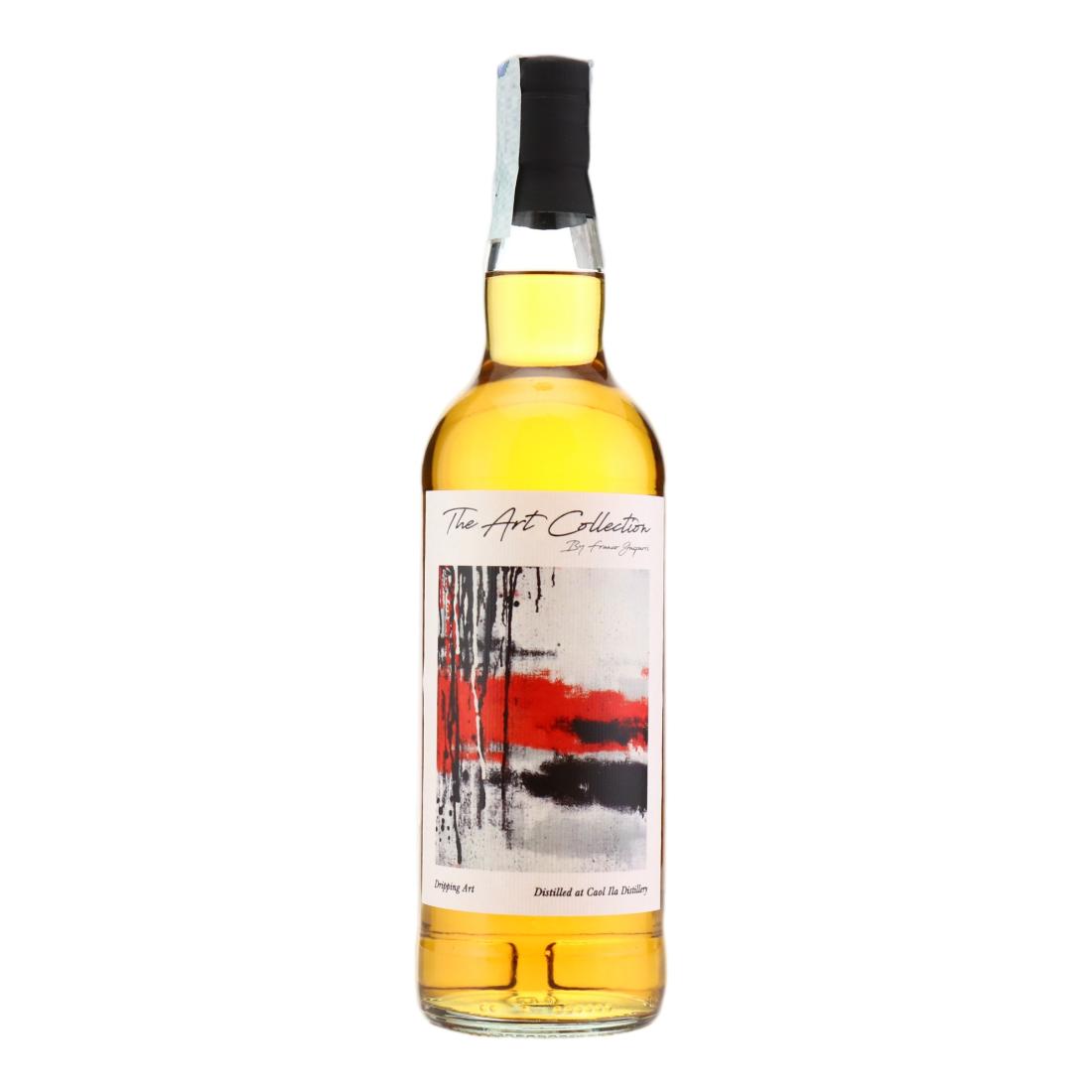 Caol Ila The Art Collection - Dripping Art 11 Year Old, Bourbon Cask, Cask #326508, 2014, The Art Collection, 53.8% whisky bottle