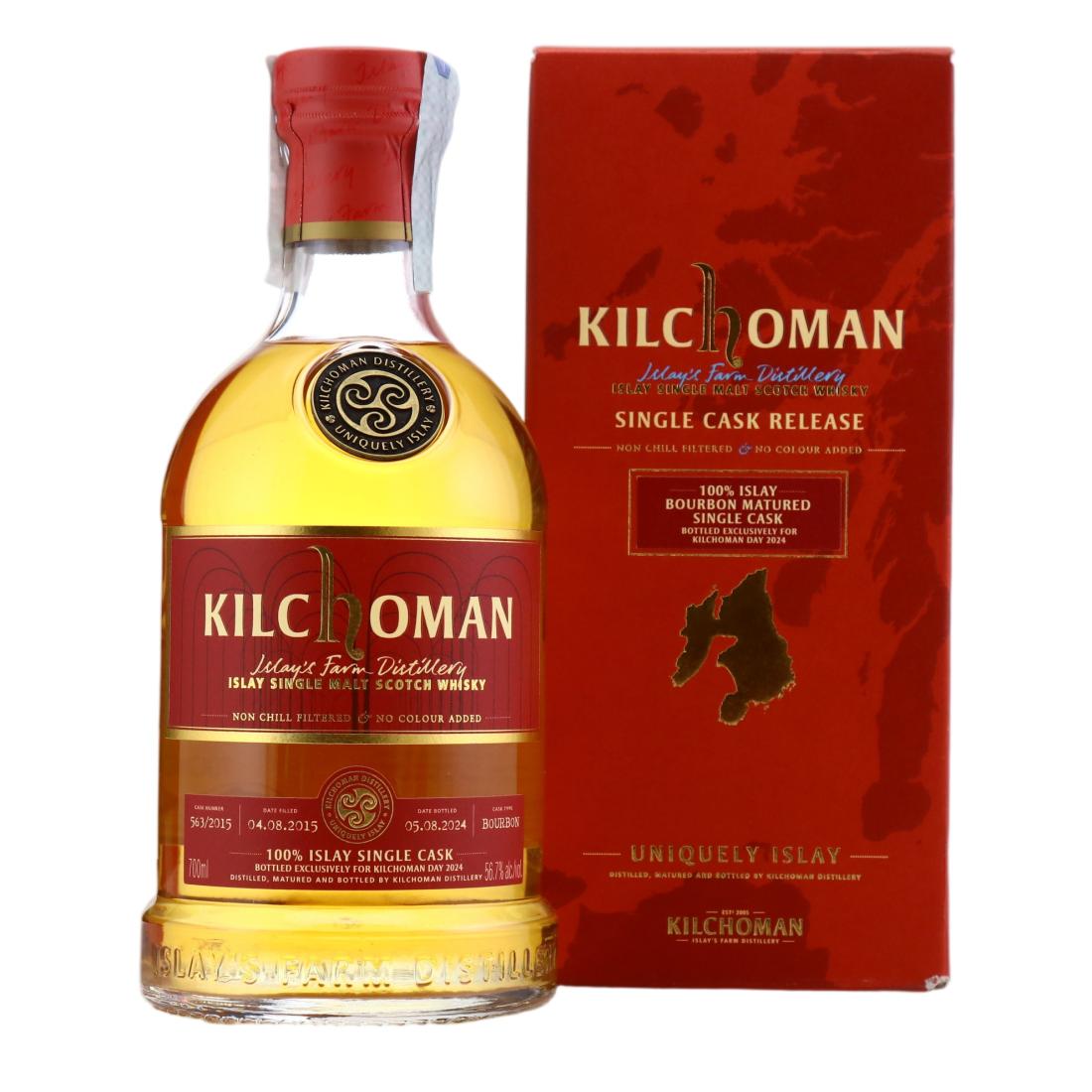 Kilchoman 2015 100 Islay Single Cask