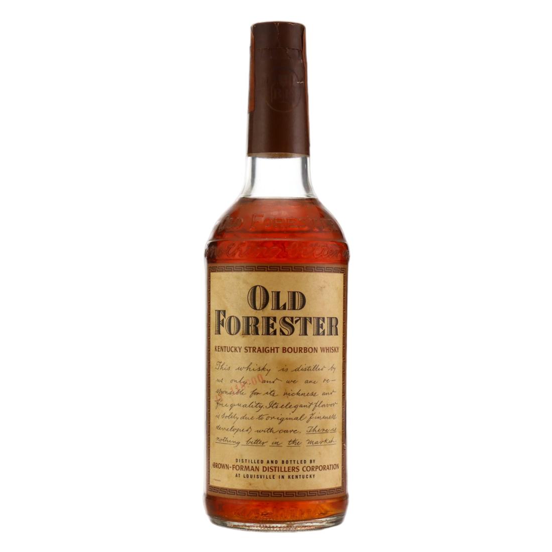 Old Forester Kentucky Straight Bourbon, 43% whisky bottle