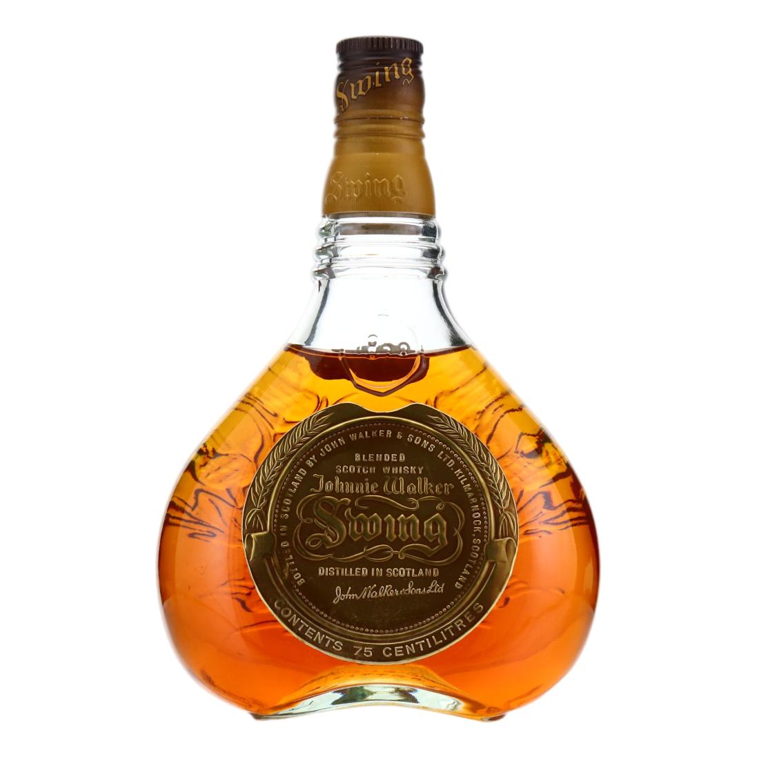 Johnnie Walker Swing, 1991, 43% whisky bottle