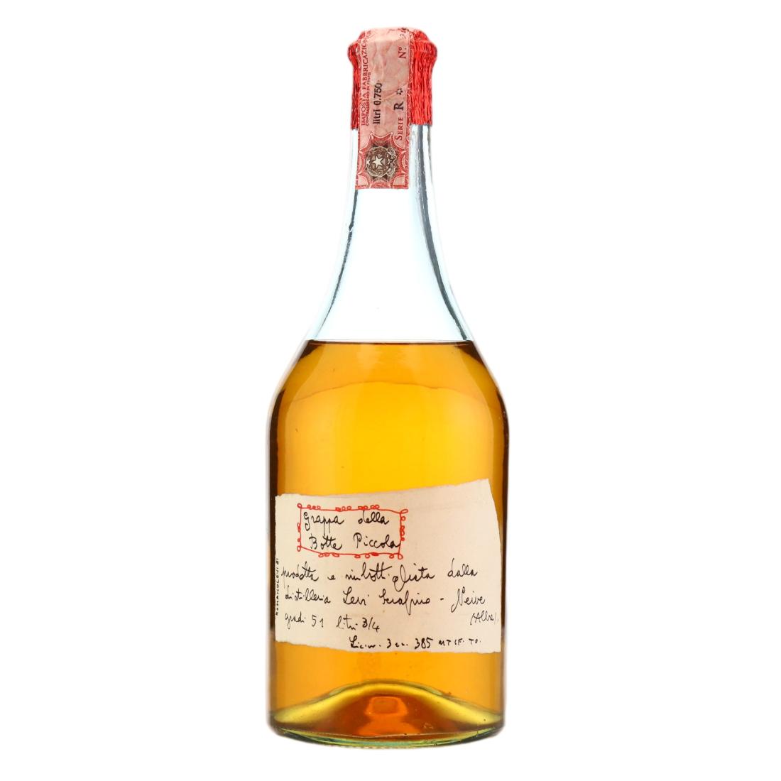 Levi Serafino Grappa della Botte Piccola 1981, 51% whisky bottle