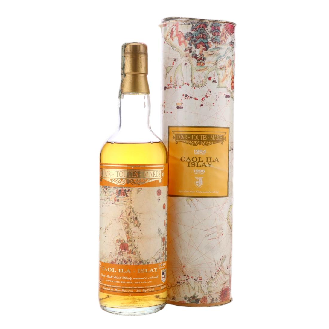 Caol Ila Dovr-Toutes-Mares 12 Year Old, Oak Cask, 1984, Moon Import, 50% whisky bottle