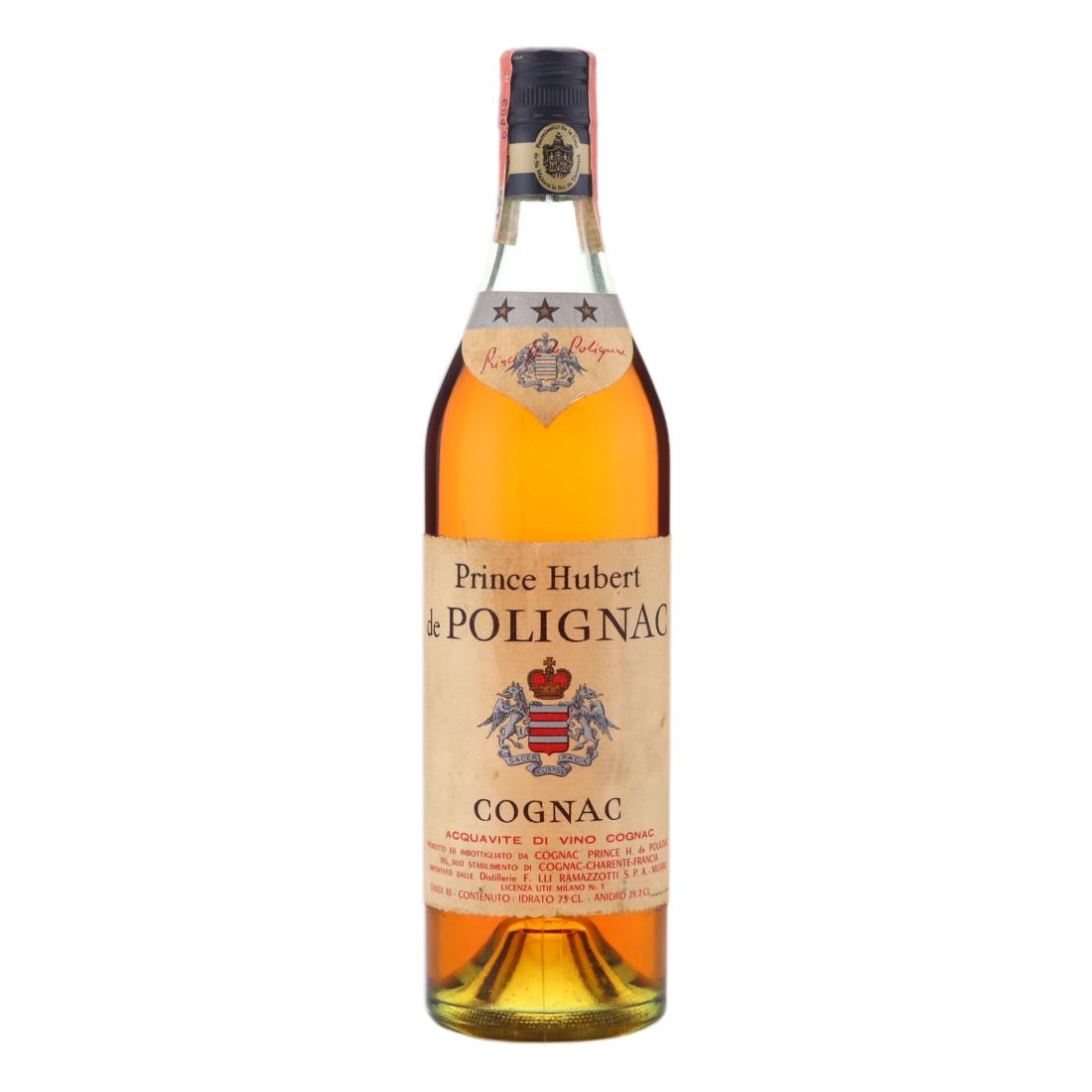 Prince Hubert de Polignac 3 Star Cognac 3 Year Old, 2025, 40% whisky bottle