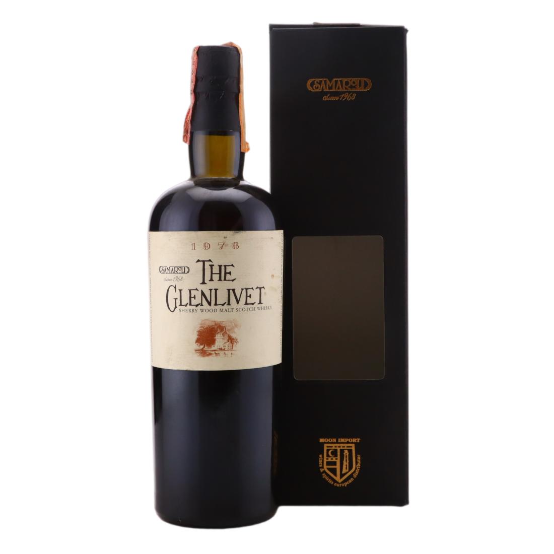 Glenlivet 1976 Samaroli, Sherry Cask, 2001, 45% whisky bottle