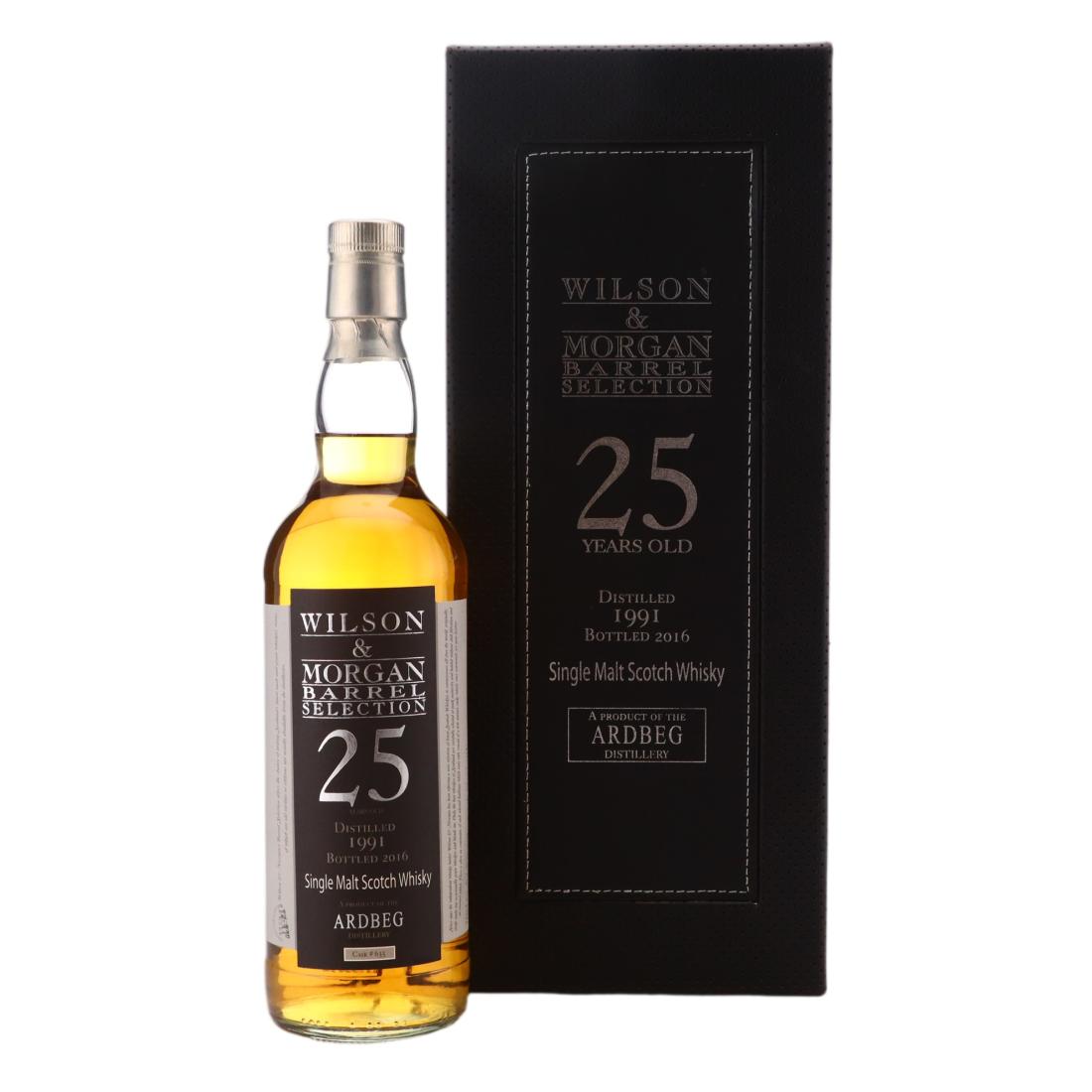 Ardbeg Barrel Selection 25 Year Old, 1991, Wilson & Morgan, 62.8% whisky bottle