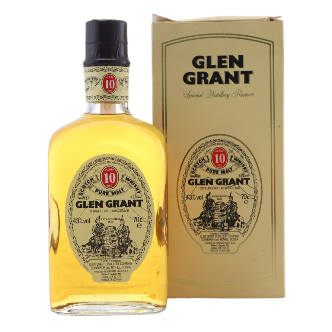 Glen Grant Special Distillery Reserve 10 Year Old, 43% whisky bottle