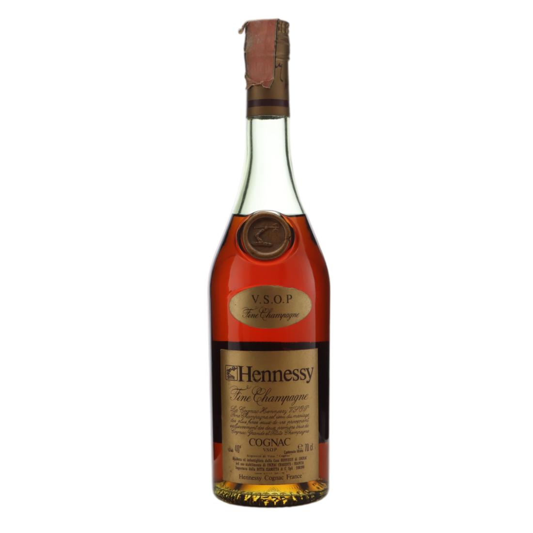 Hennessy VSOP Fine Champagne Cognac, 40% whisky bottle