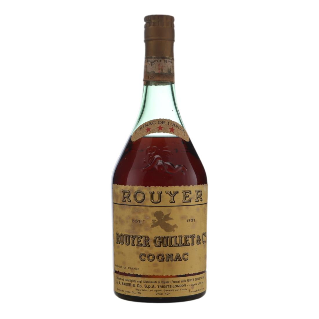 Rouyer Guillet Cognac de L'Ange 3 Star, 42% whisky bottle