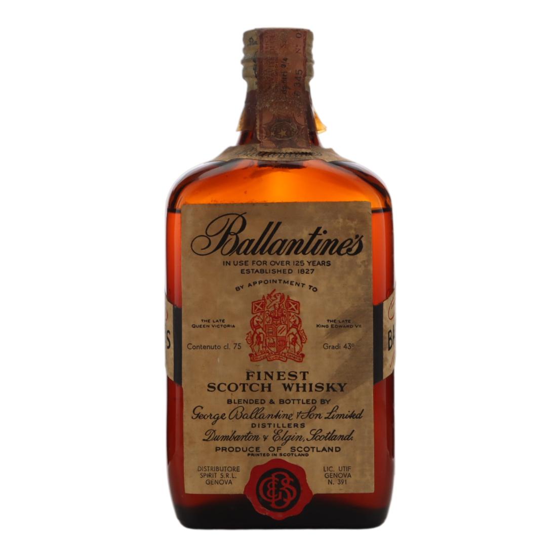 Ballantine's Finest, 43%, 75cl whisky bottle