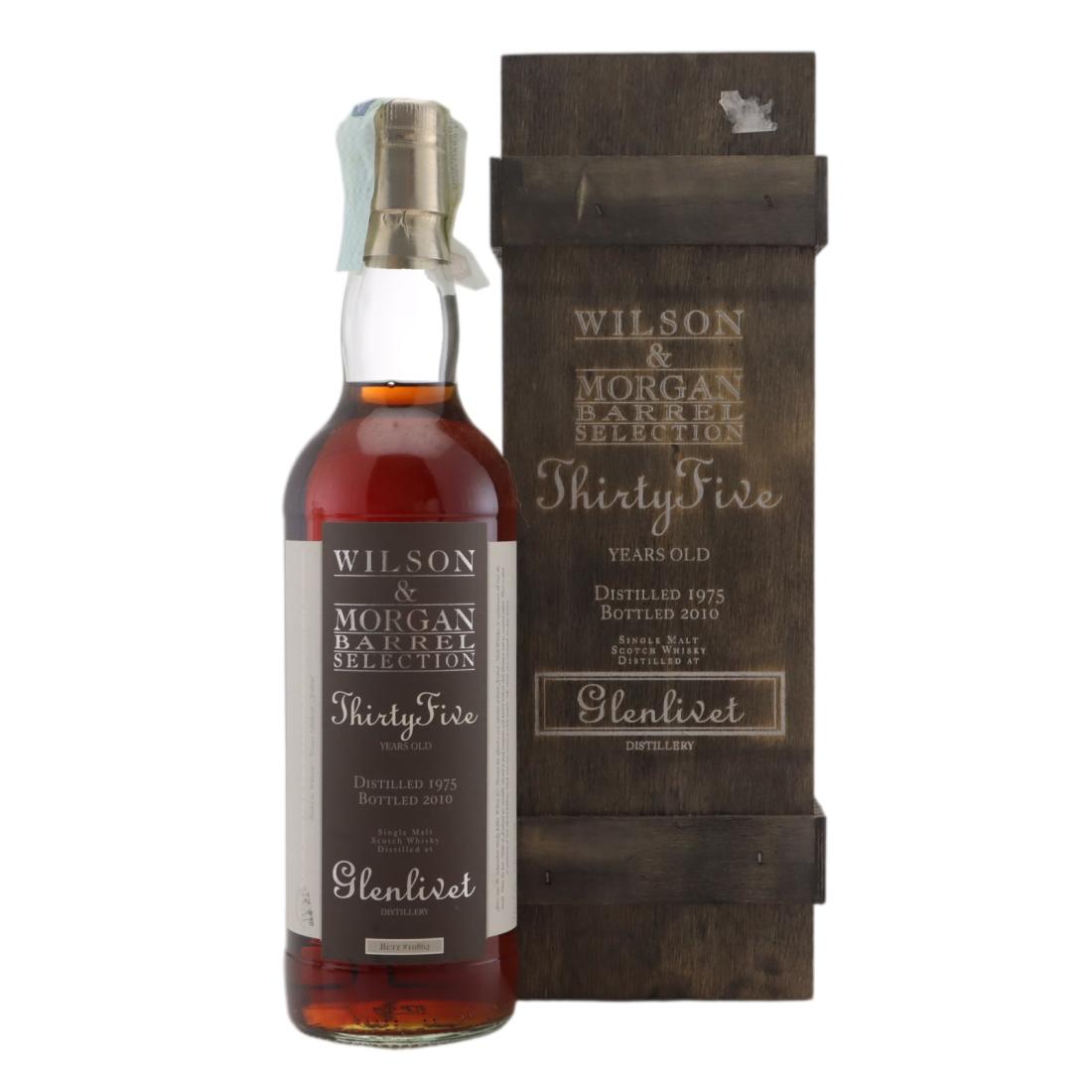 Glenlivet Wilson & Morgan Barrel Selection 35 Year Old, 2010, 58.3% whisky bottle