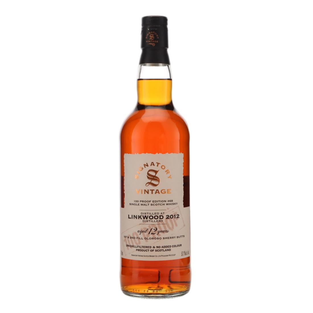 Linkwood 2012 12 100 Proof Edition 68