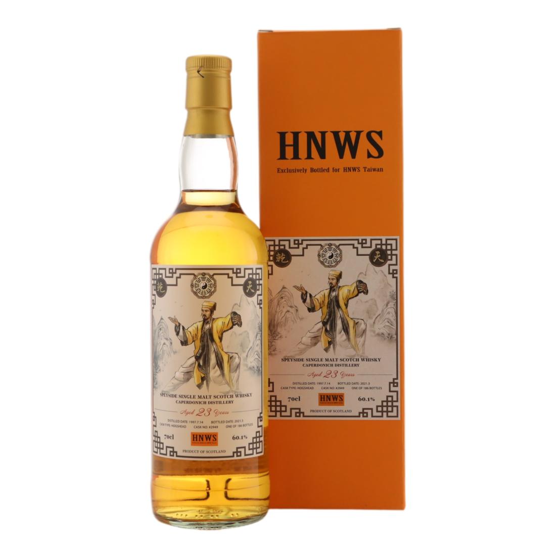 Caperdonich 23 Year Old, Hogshead Cask, Cask #42949, 1997, HNWS, 60.1% whisky bottle