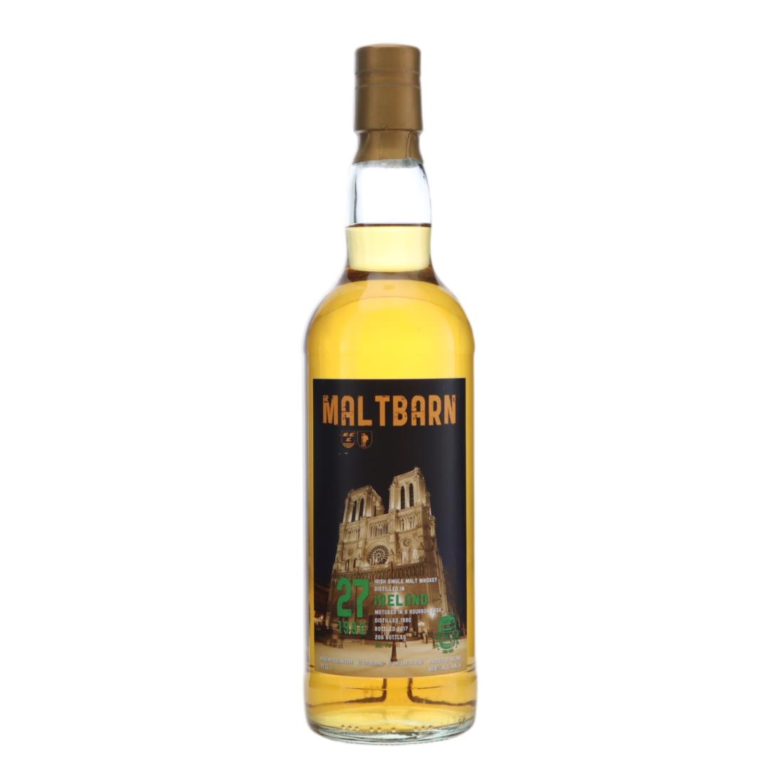 Ireland No. 74 27 Year Old, Bourbon Cask, 1990, Maltbarn, 48% whisky bottle