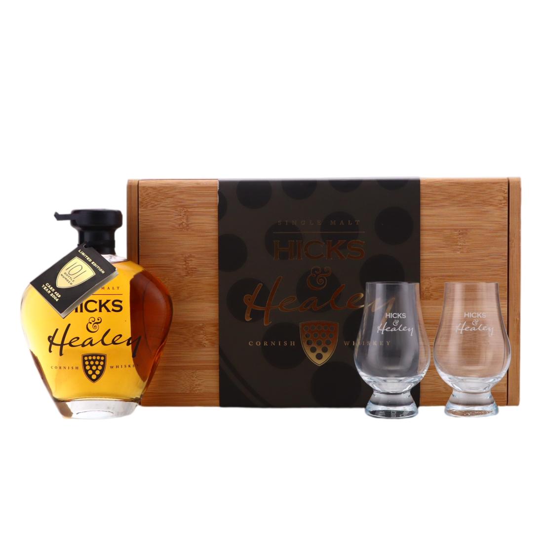 Hicks & Healey Cornish Single Malt 19 Year Old, Bourbon Cask, Cask #101, 2023, 61.3% whisky bottle