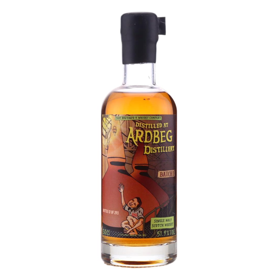 Ardbeg Batch No. 1, That Boutique-y Whisky Company, 51.9% whisky bottle