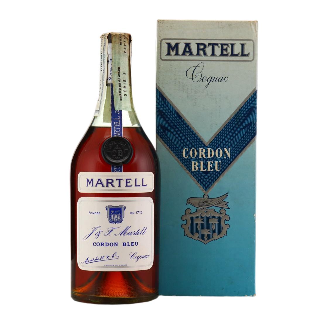 Martell Cordon Bleu, 1996, 40% whisky bottle