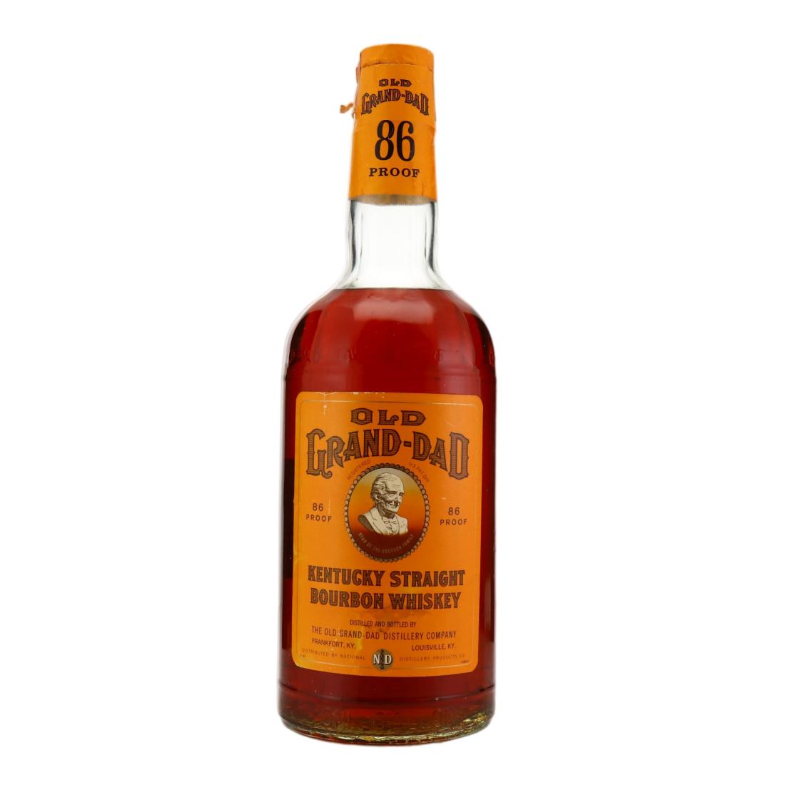 Old Grand-Dad Straight Bourbon Gallon, 43% whisky bottle