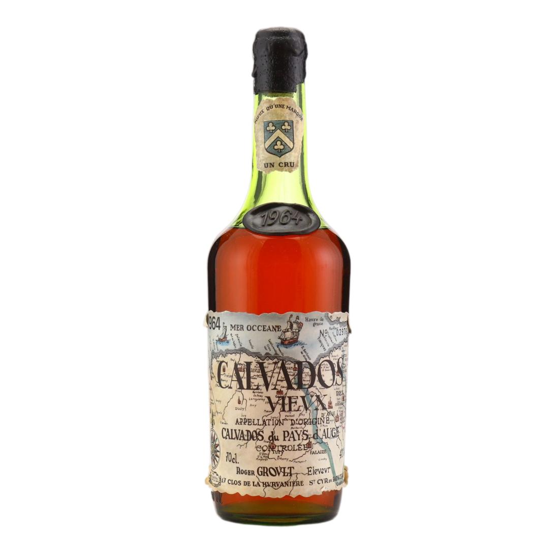 Roger Groult Calvados du Pays d'Auge, 41% whisky bottle