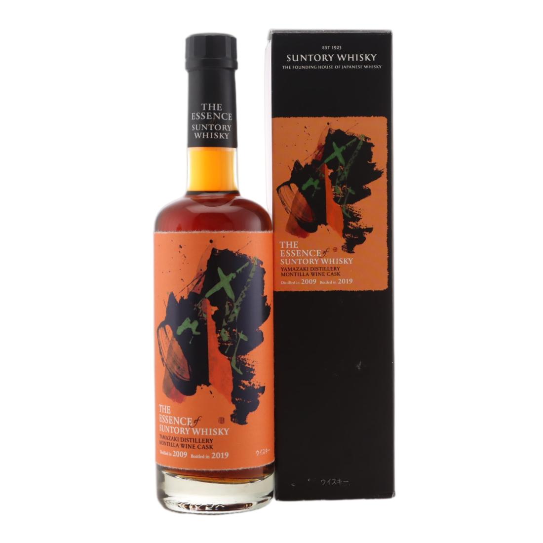 Yamazaki Essence of Suntory Whisky 10 Year Old, Montilla Wine Cask, 2019, 55% whisky bottle