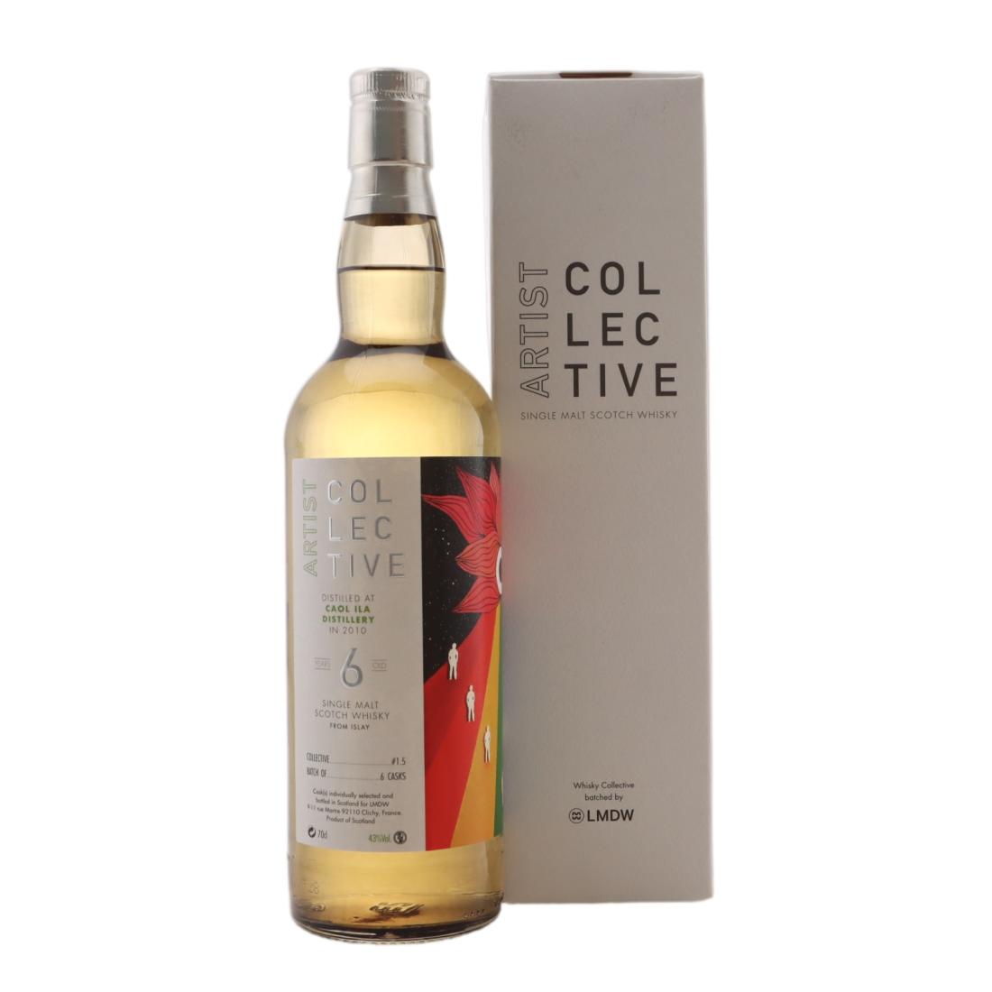 Caol Ila Artist Collective #1.5 6 Year Old, Hogshead Cask, 2010, La Maison du Whisky, 43% whisky bottle