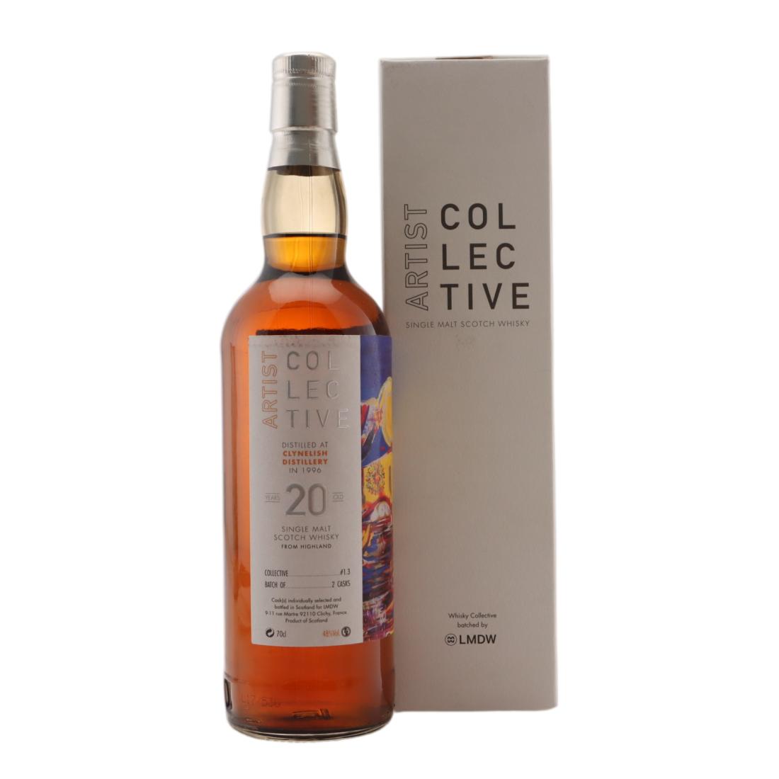 Clynelish Artist Collective #1.3 20 Year Old, Sherry Cask, 1996, La Maison du Whisky, 48% whisky bottle