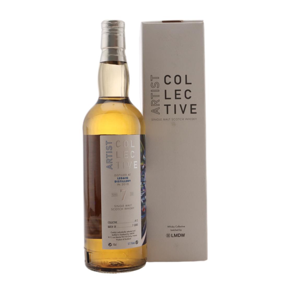 Ledaig Artist Collective 7 Year Old, Bourbon Cask, Batch No. LMDW2017, 2010, La Maison du Whisky, 57.1% whisky bottle
